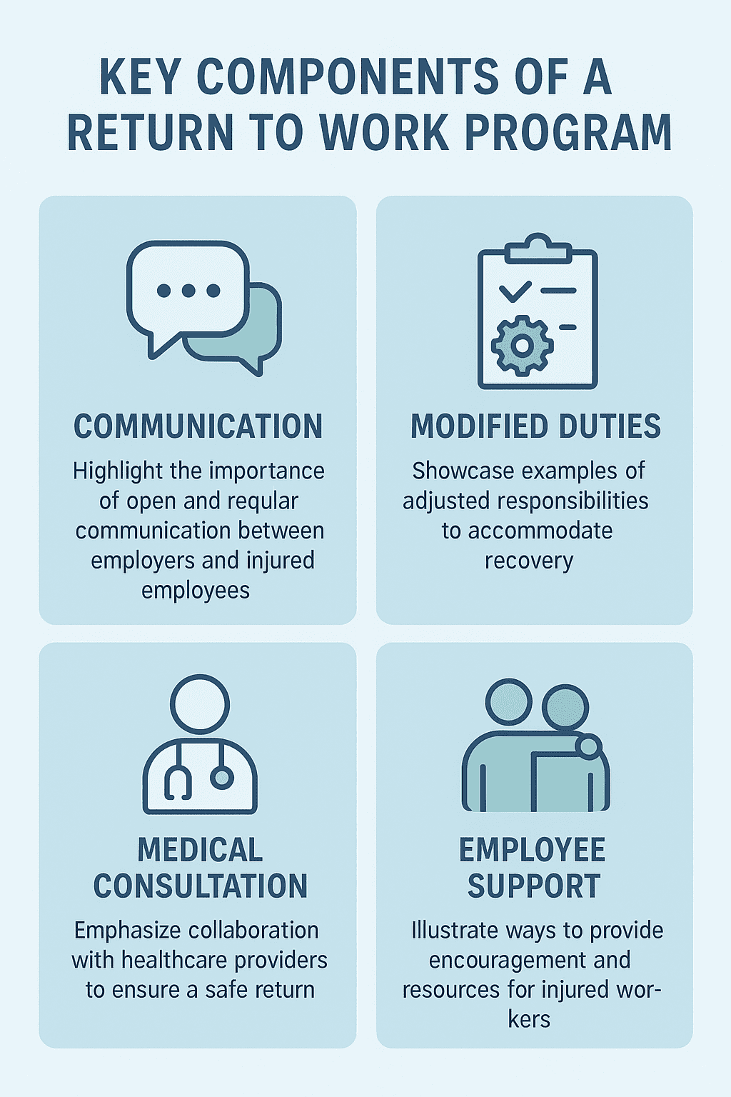 Visual representation related to legal topics