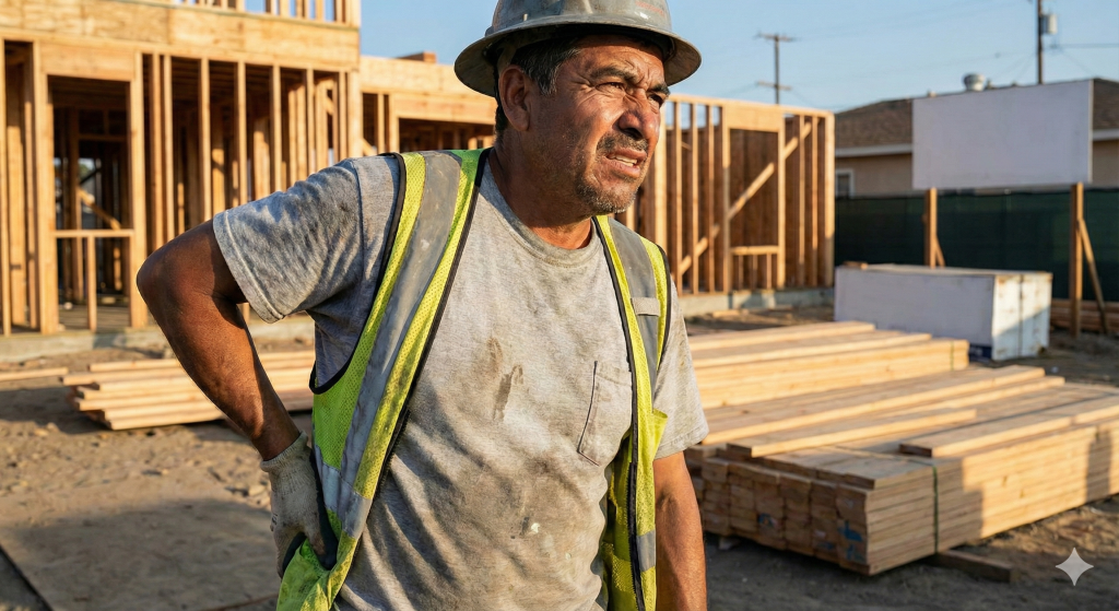 A Santa Ana worker considering getting workers comp for repetitive injury.